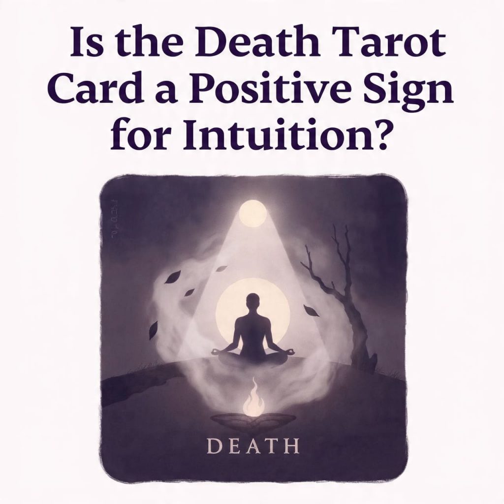 Is the Death tarot card a positive sign for intuition?