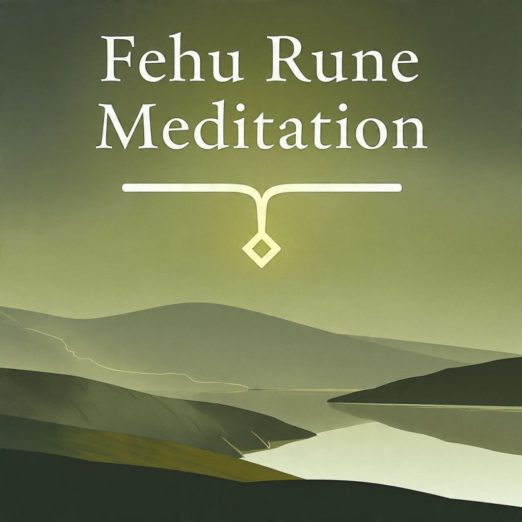 Fehu rune meditation