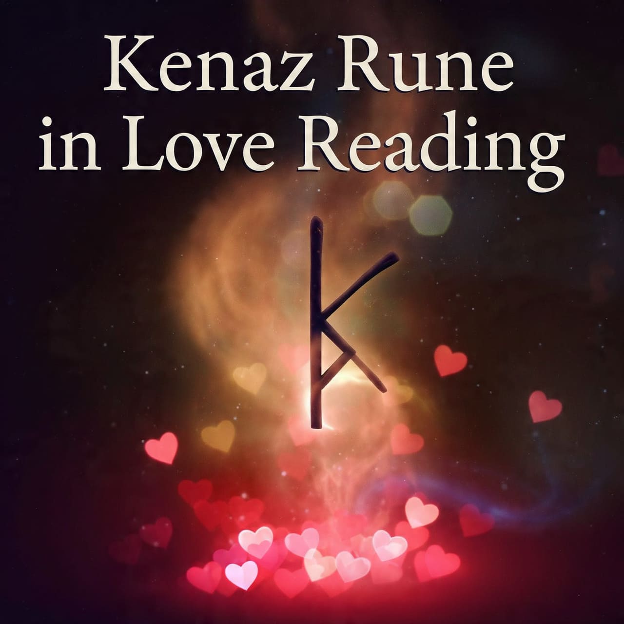 Kenaz Rune in Love Reading