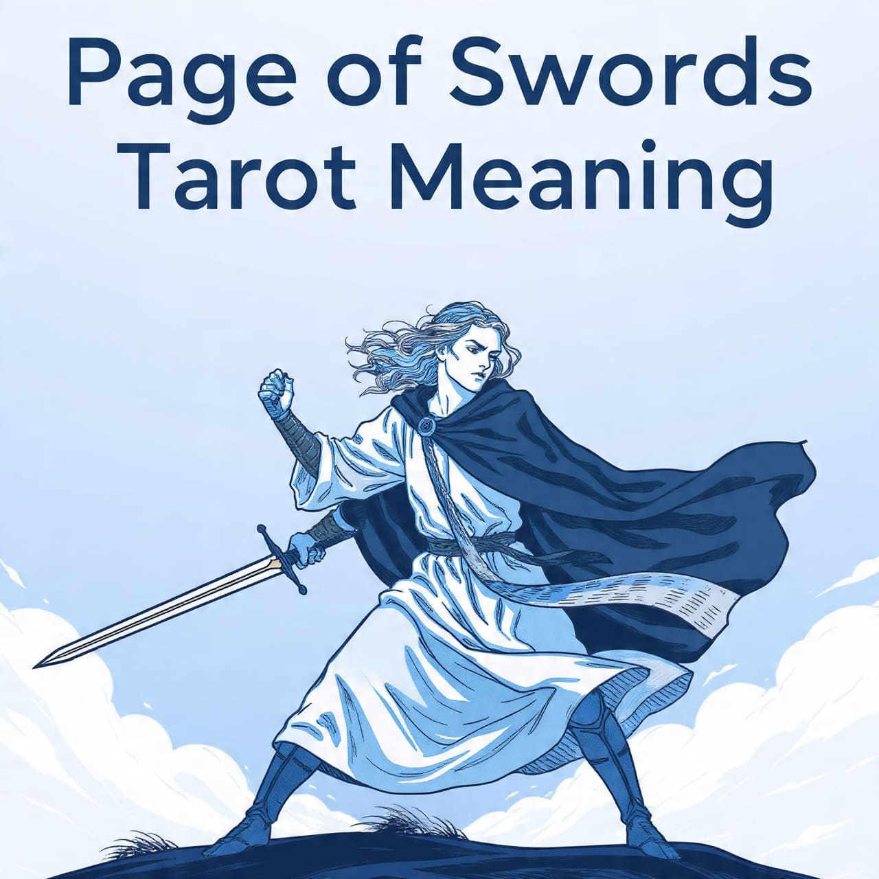 Page of Swords Tarot Meaning