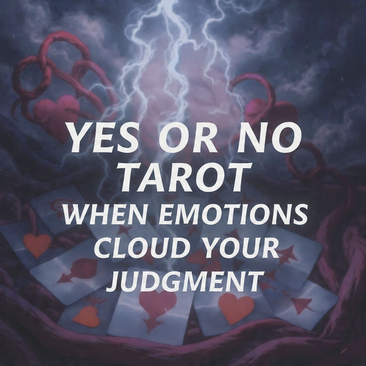 Yes or No Tarot when emotions cloud your judgment