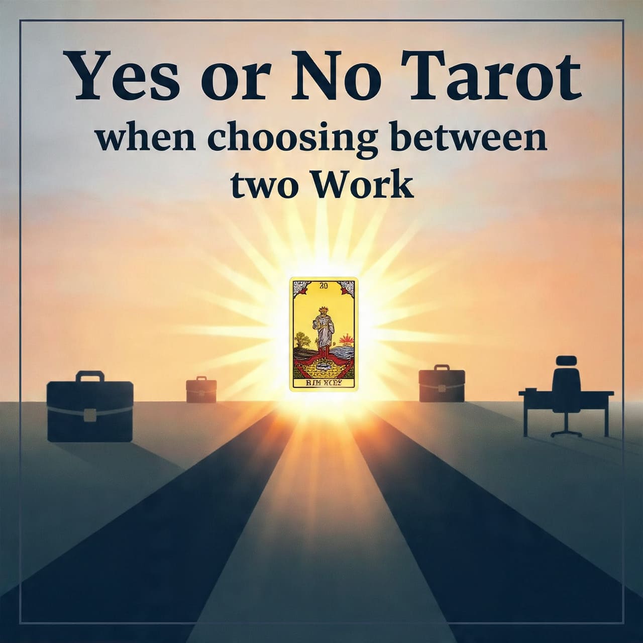 Yes or No Tarot when choosing between two Work