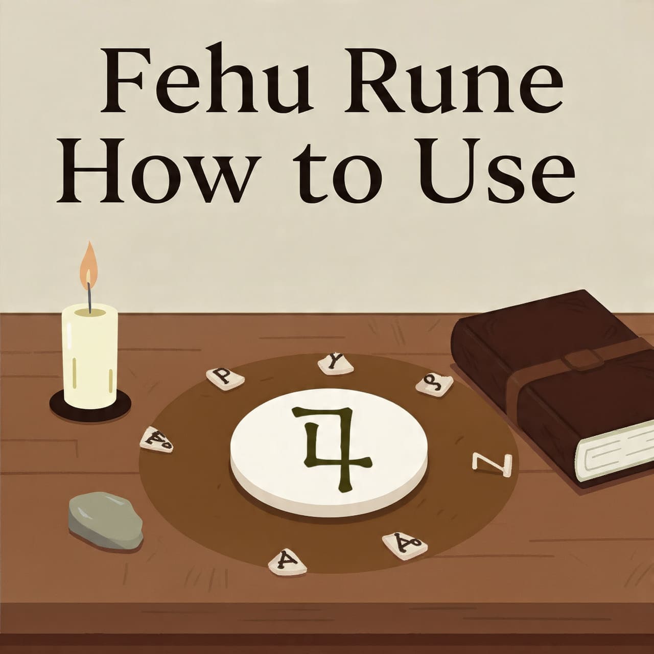 Fehu rune how to use