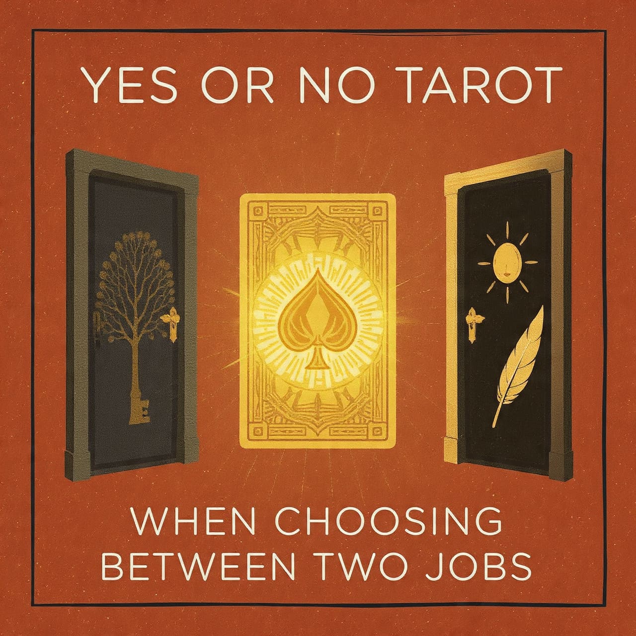 Yes or No Tarot when choosing between two jobs