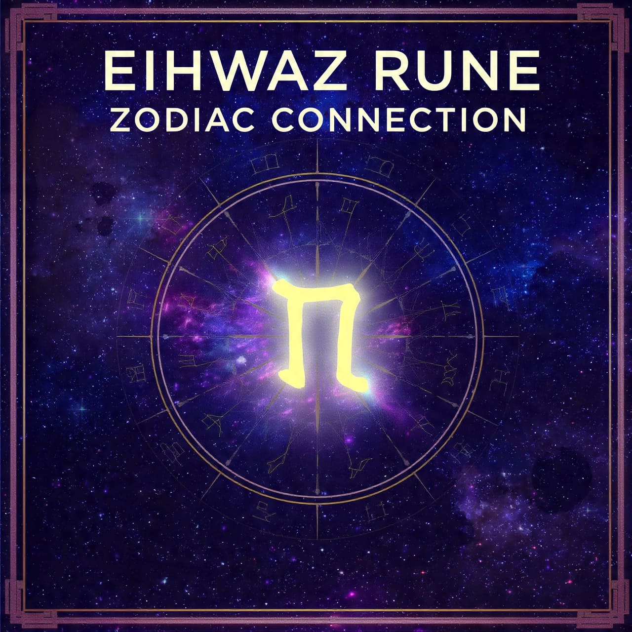 Eihwaz Rune Zodiac Connection