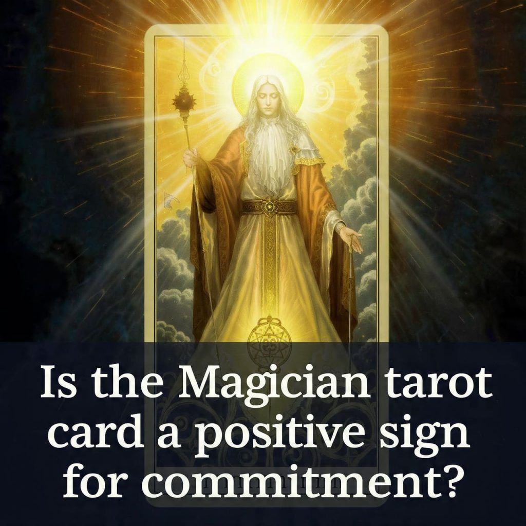 Is the Magician tarot card a positive sign for commitment?