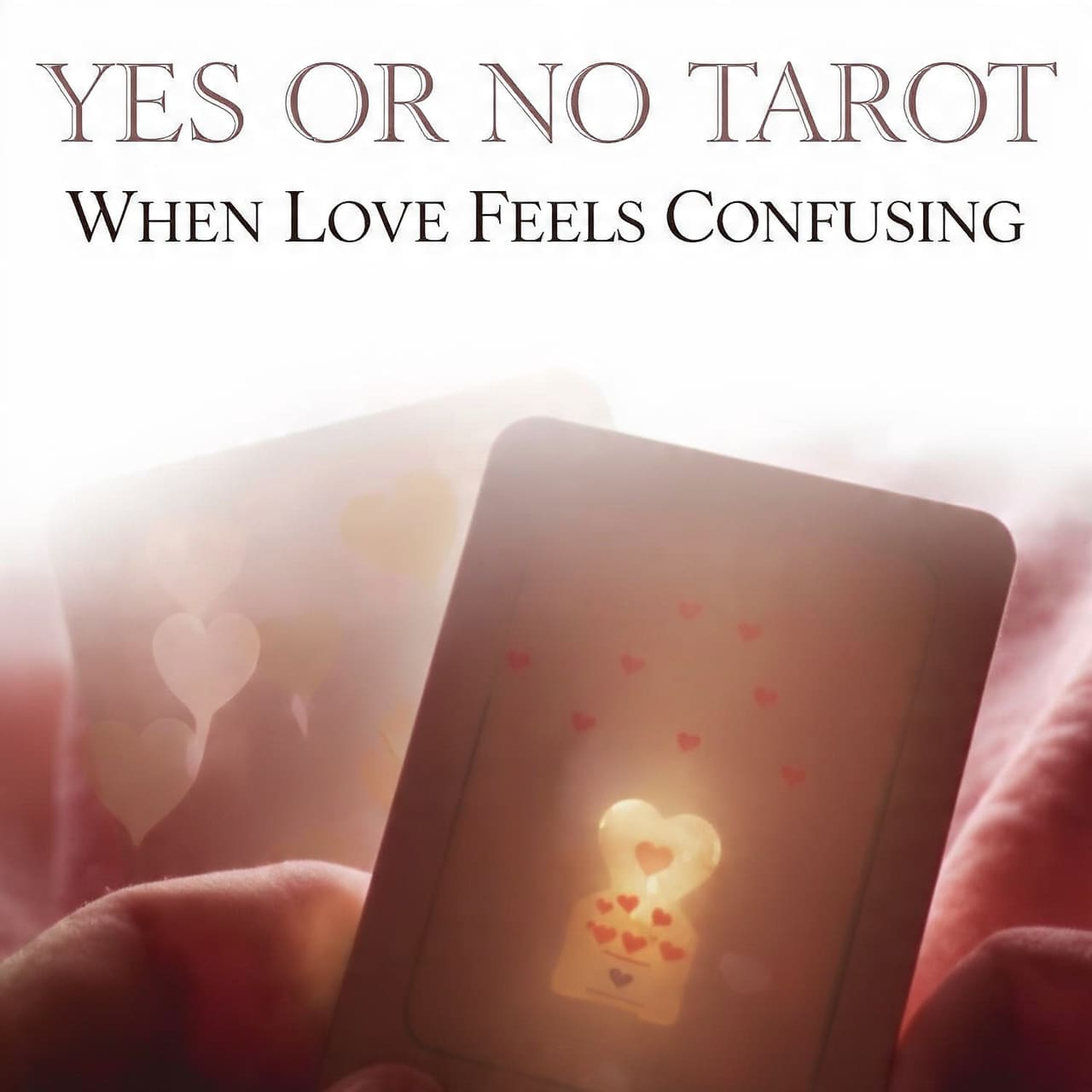 Yes or No Tarot when love feels confusing