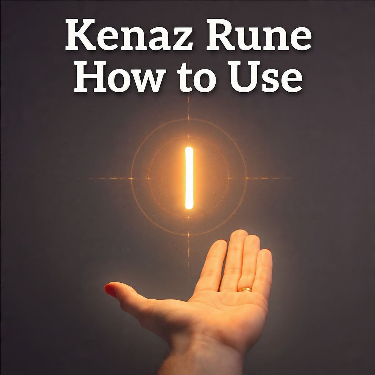 Kenaz Rune How to Use