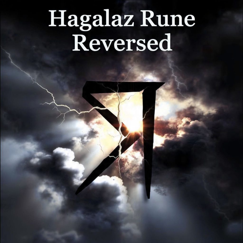 Hagalaz Rune Reversed
