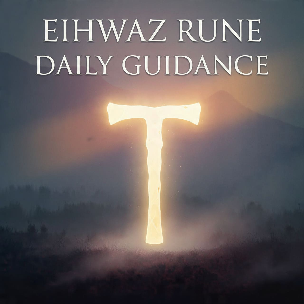 Eihwaz Rune Daily Guidance