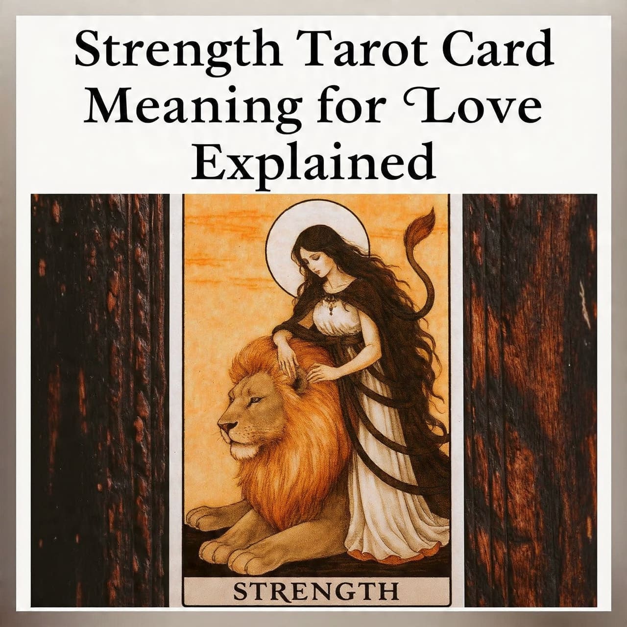 Strength tarot card meaning for love explained