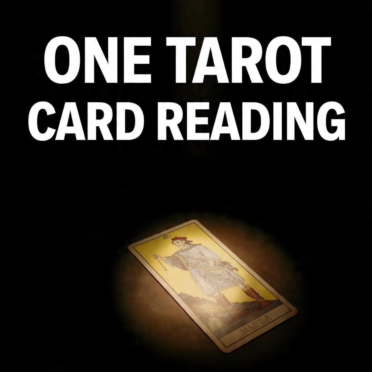 one tarot card reading