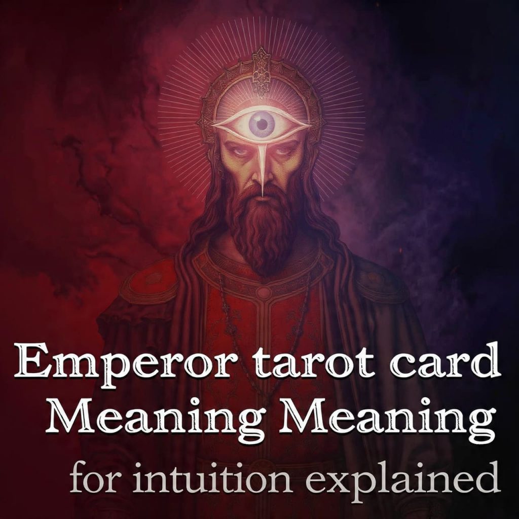 Emperor tarot card meaning for intuition explained