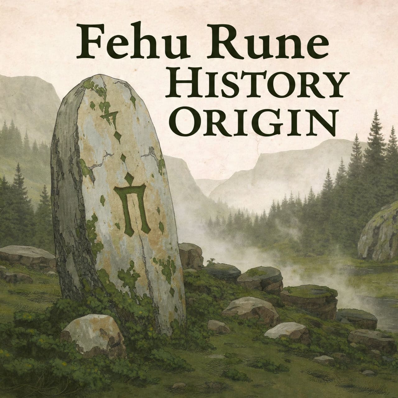 Fehu rune history origin