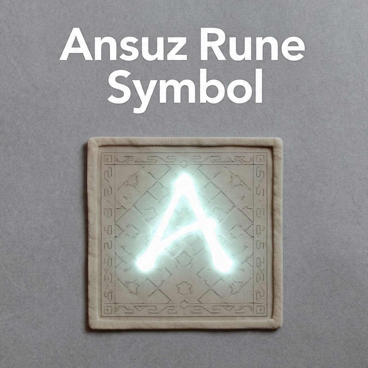 Ansuz Rune Symbol