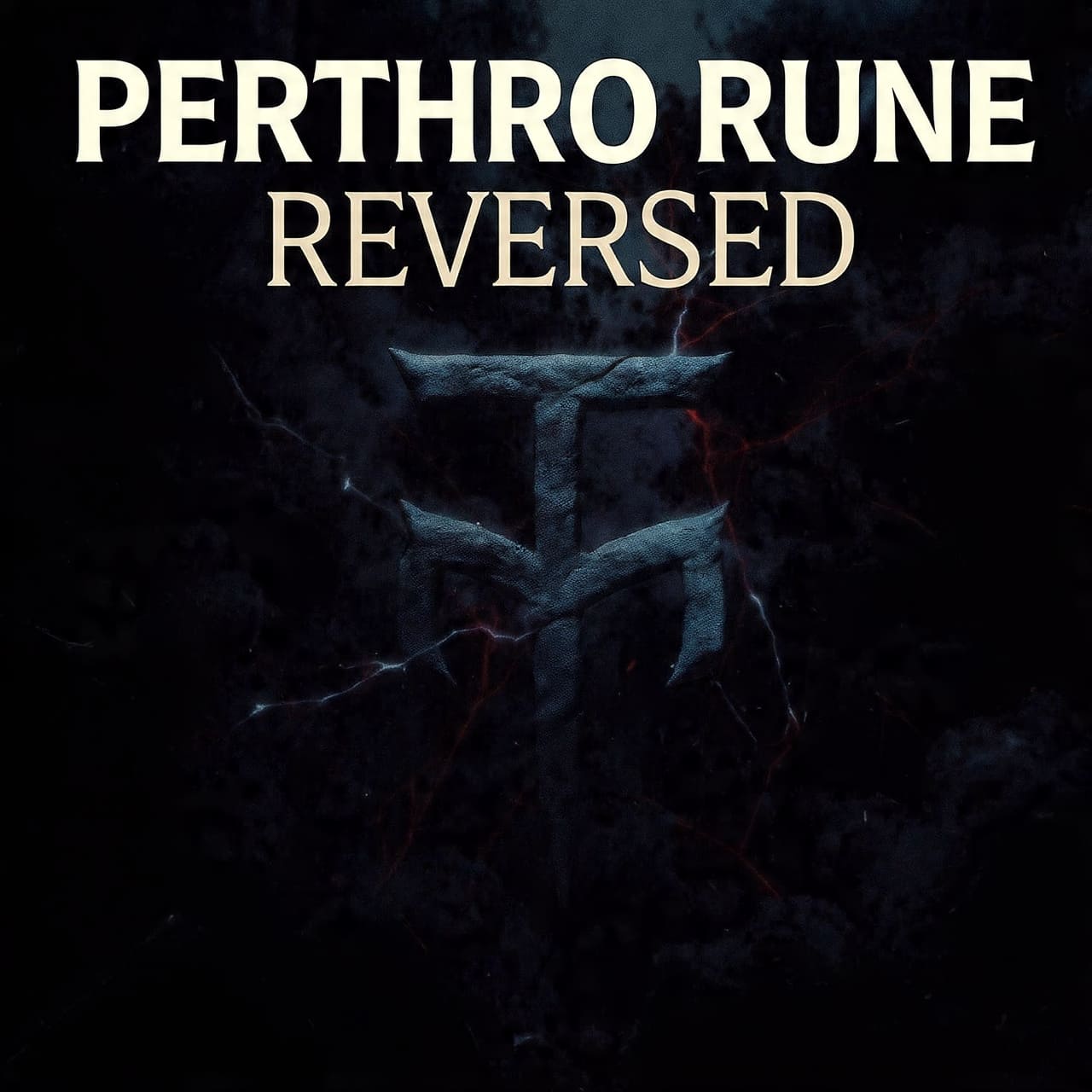 Perthro Rune Reversed