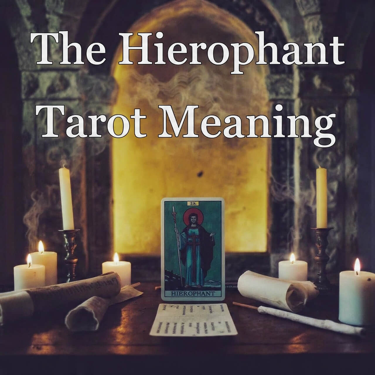 The Hierophant Tarot Meaning