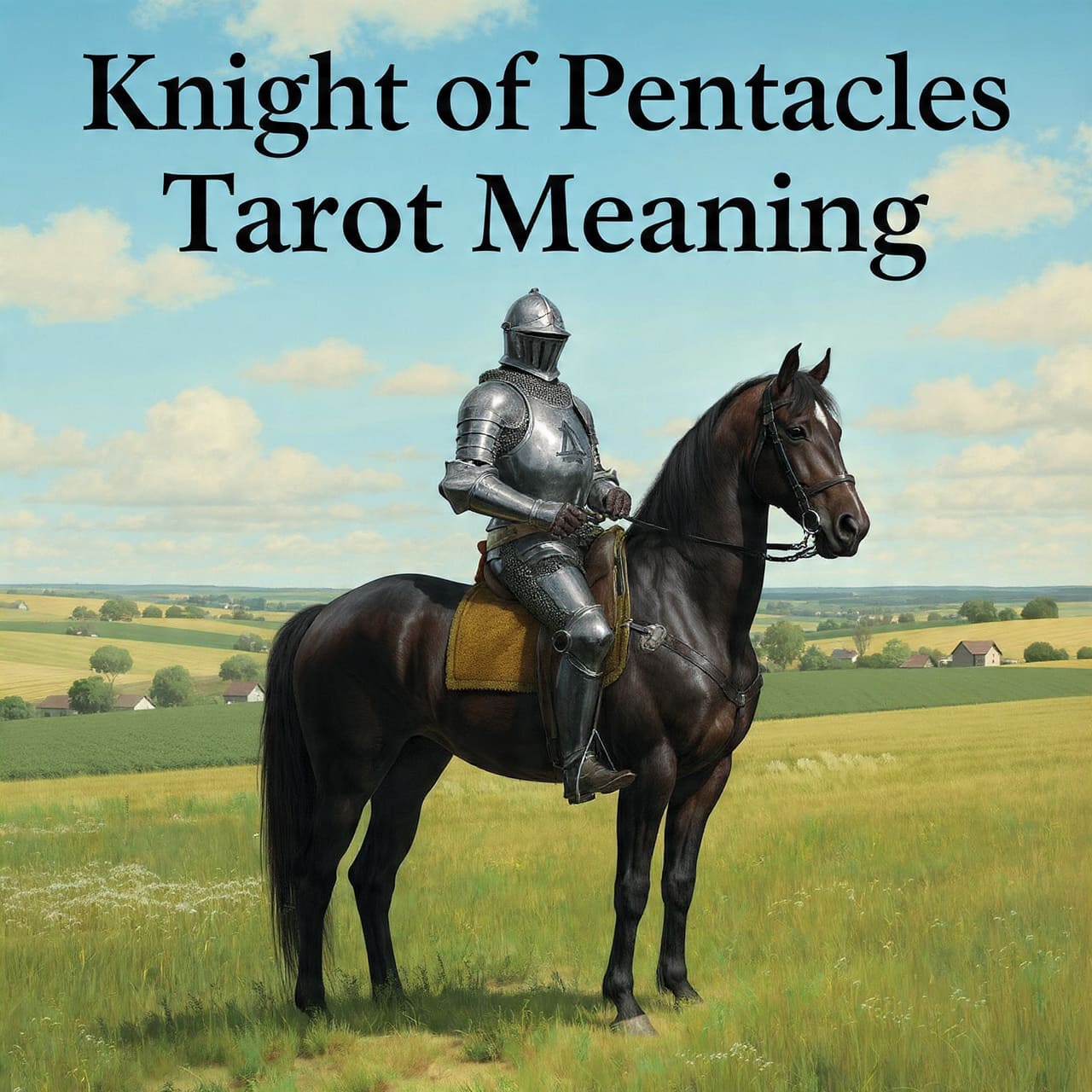 Knight of Pentacles Tarot Meaning