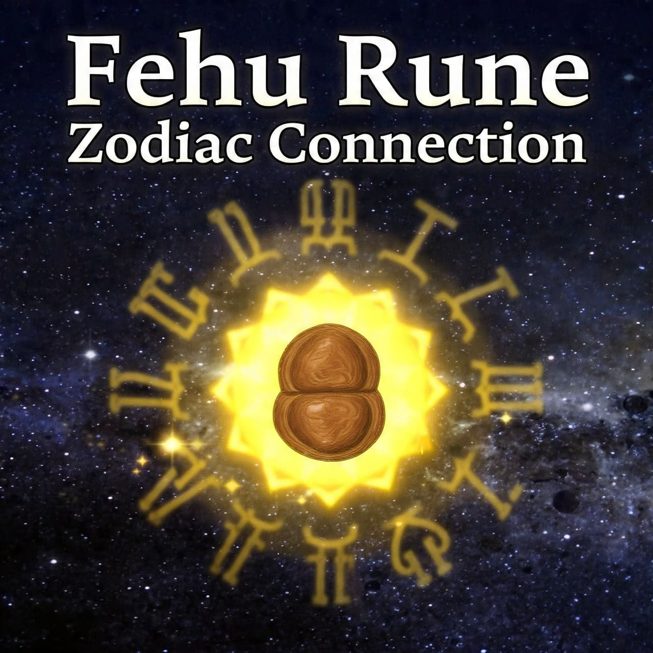 Fehu rune zodiac connection