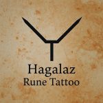 Hagalaz Rune Tattoo