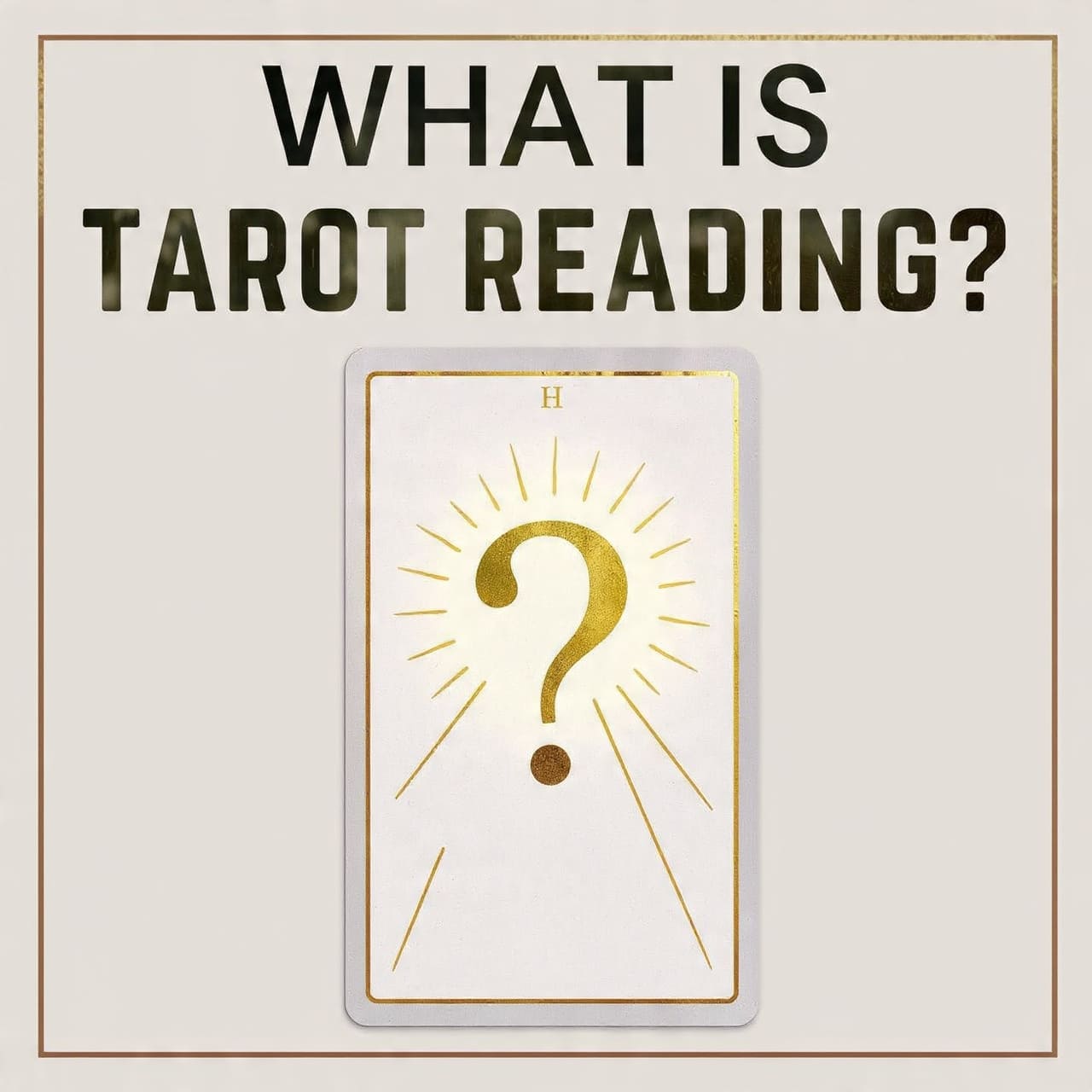 what is a tarot reading