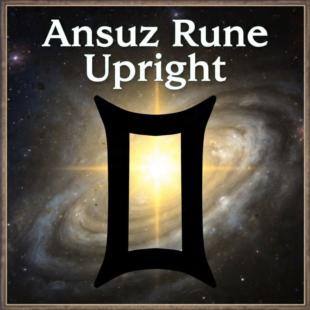 Ansuz Rune Upright