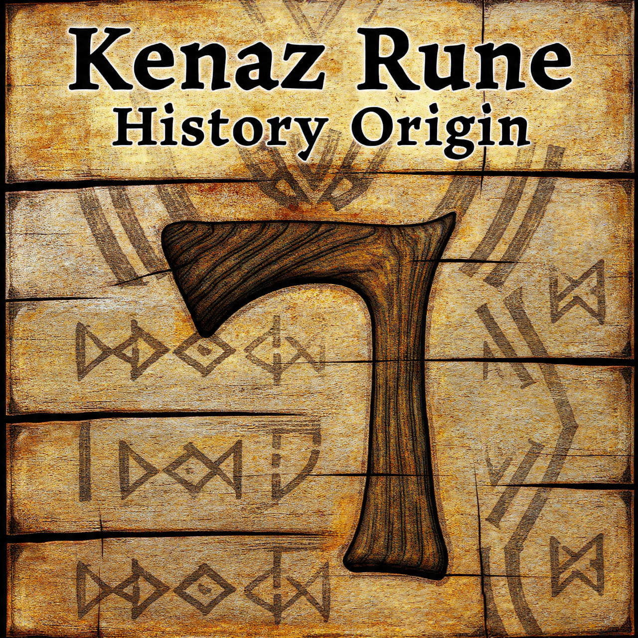Kenaz Rune History Origin