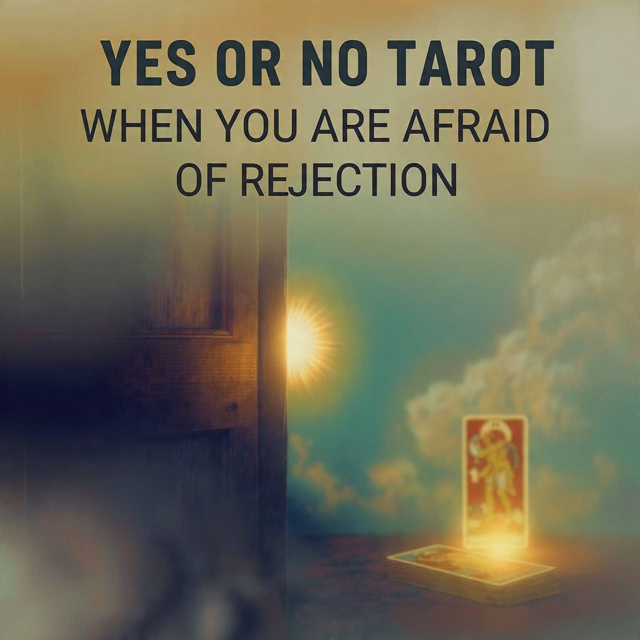 Yes or No Tarot when you are afraid of rejection