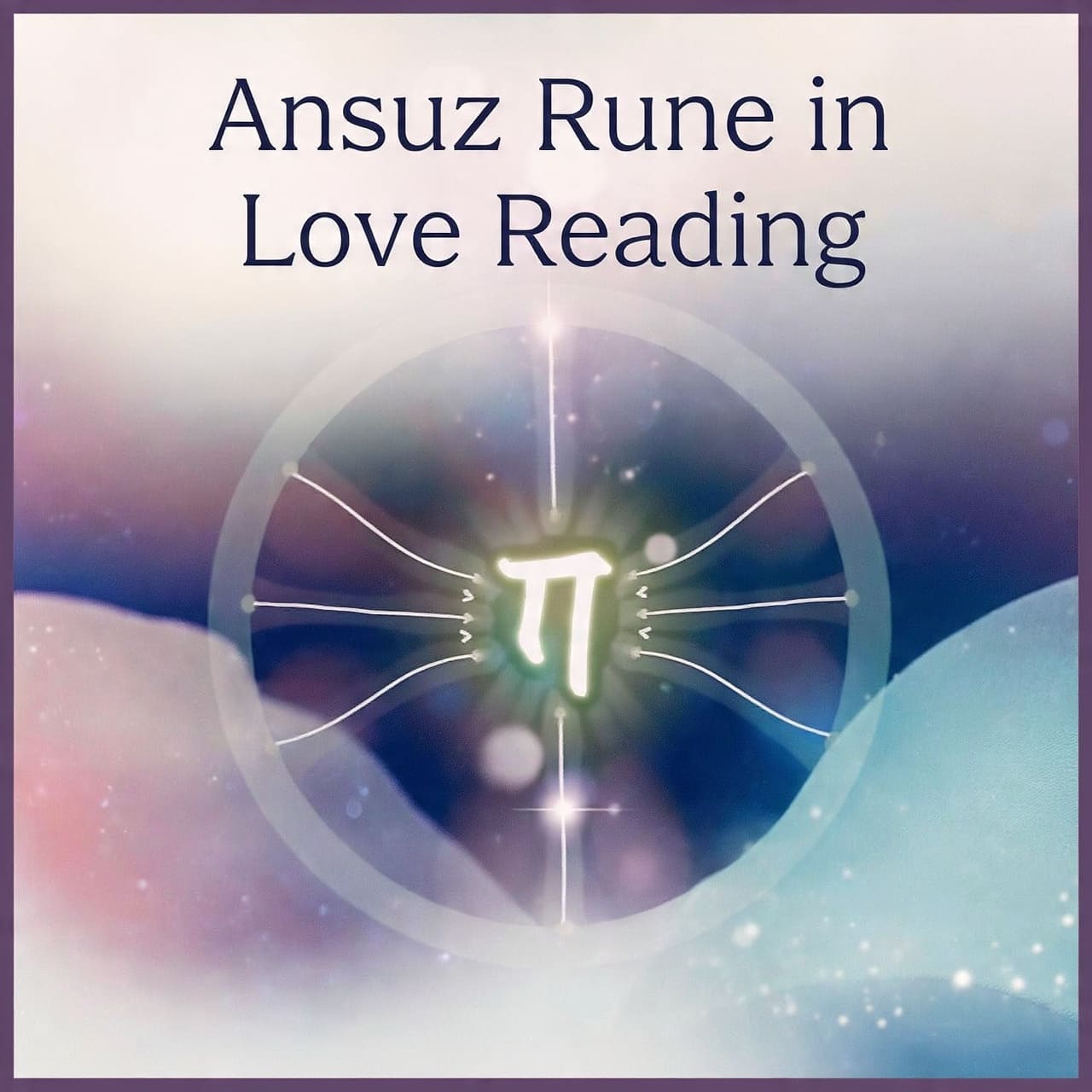 Ansuz Rune in Love Reading