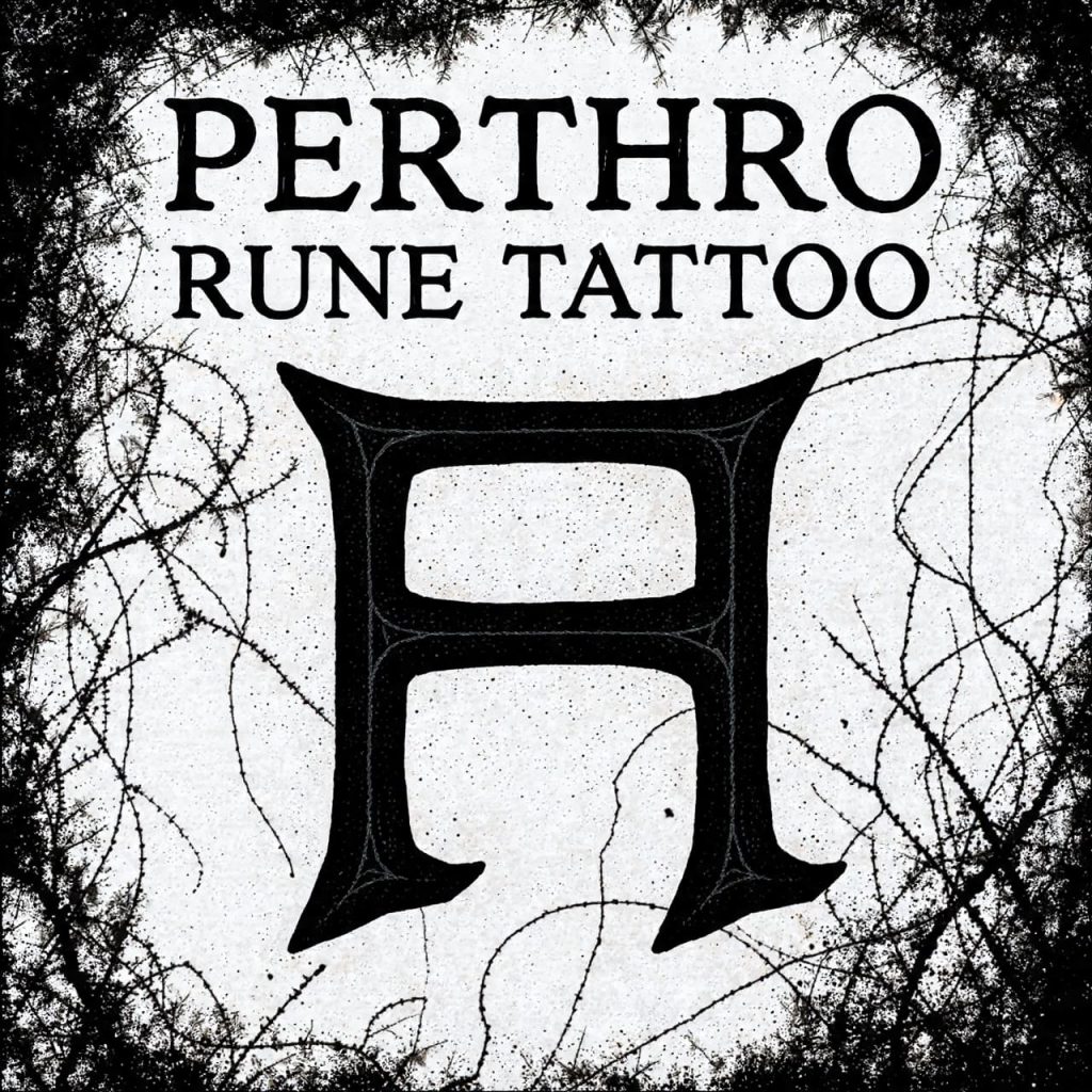 Perthro Rune Tattoo