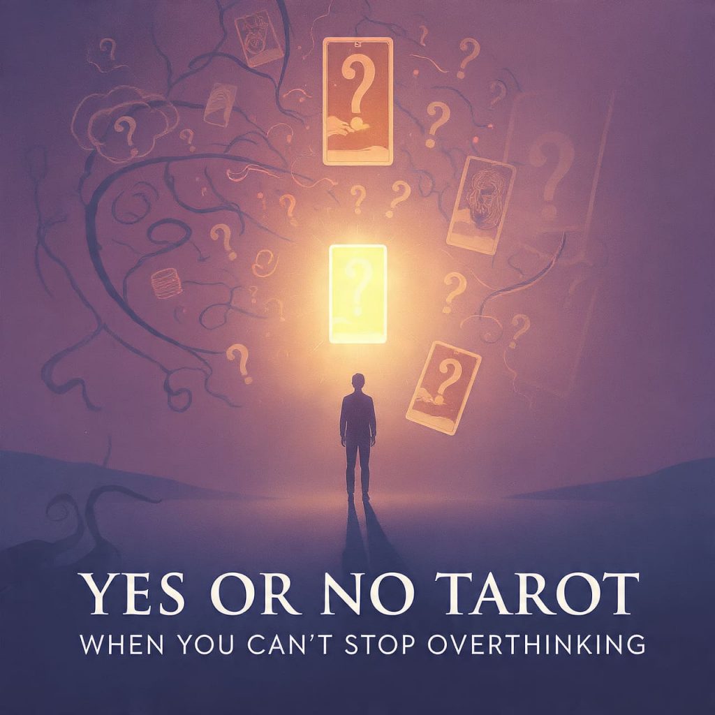 Yes or No Tarot when you can’t stop overthinking