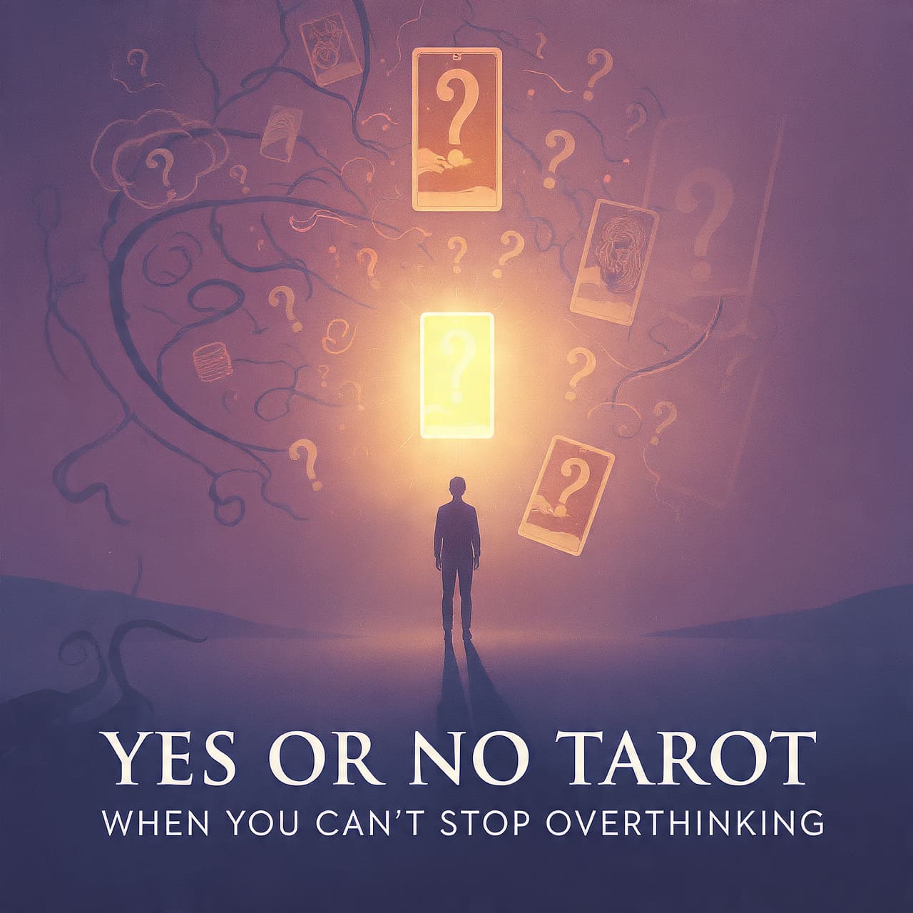 Yes or No Tarot when you can’t stop overthinking