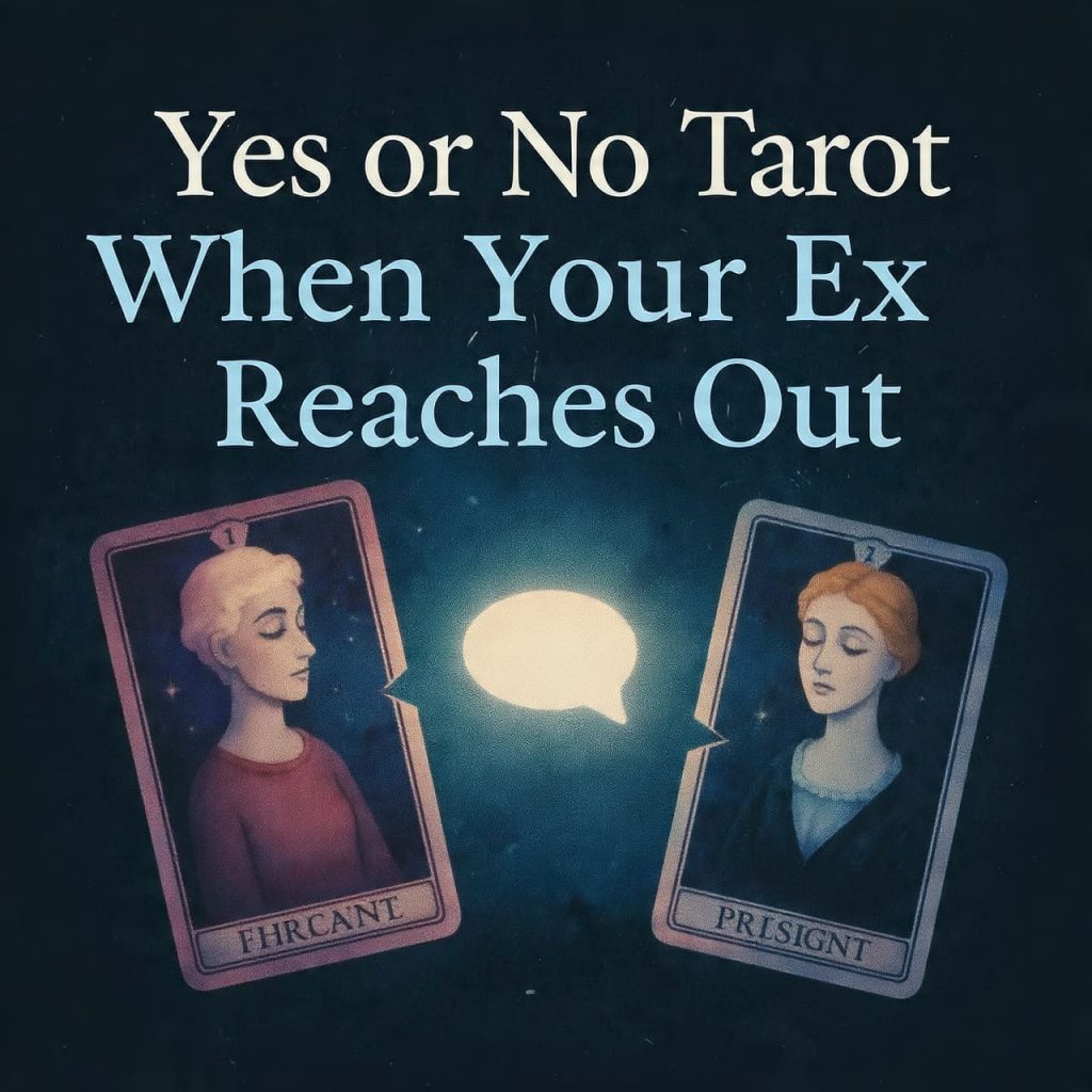Yes or No Tarot when your ex reaches out
