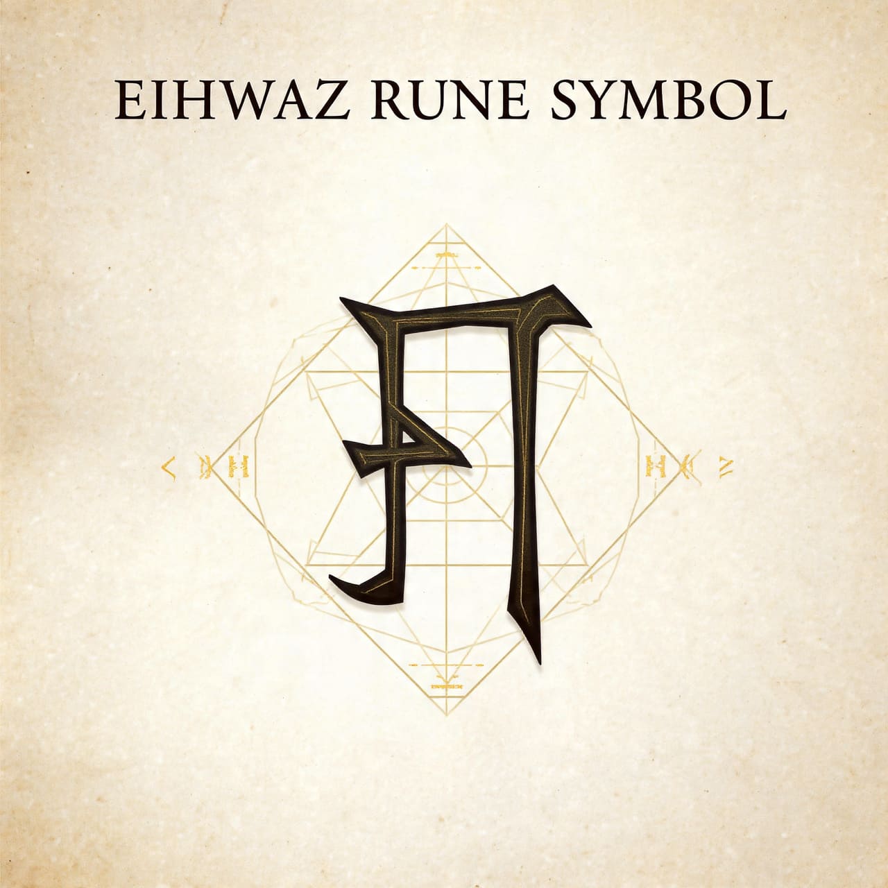Eihwaz rune symbol