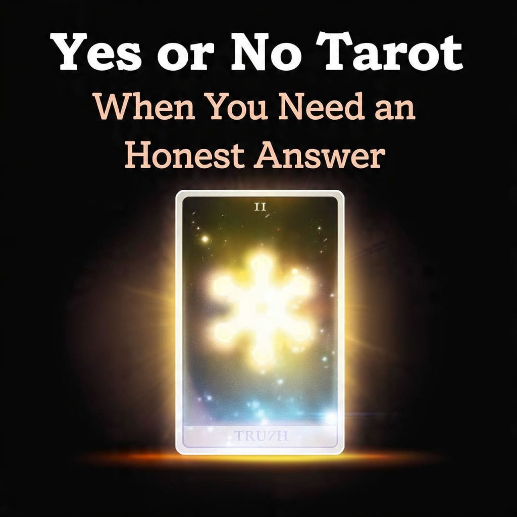 Yes or No Tarot when you need an honest answer