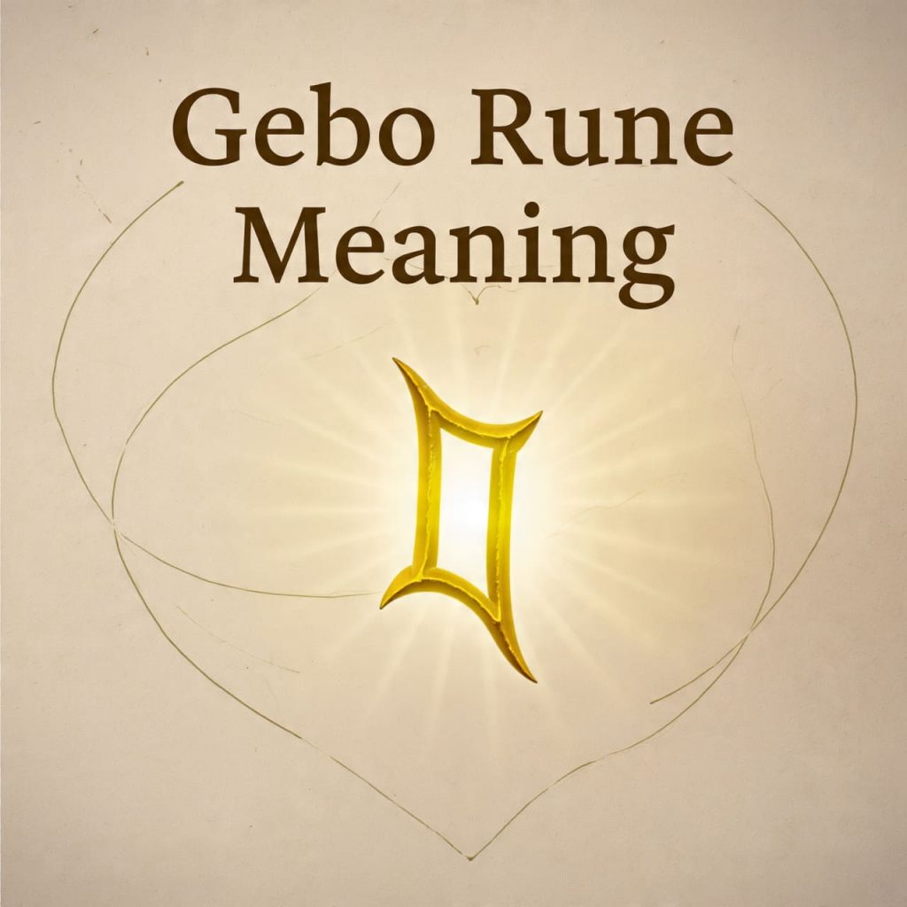 Gebo Rune Meaning