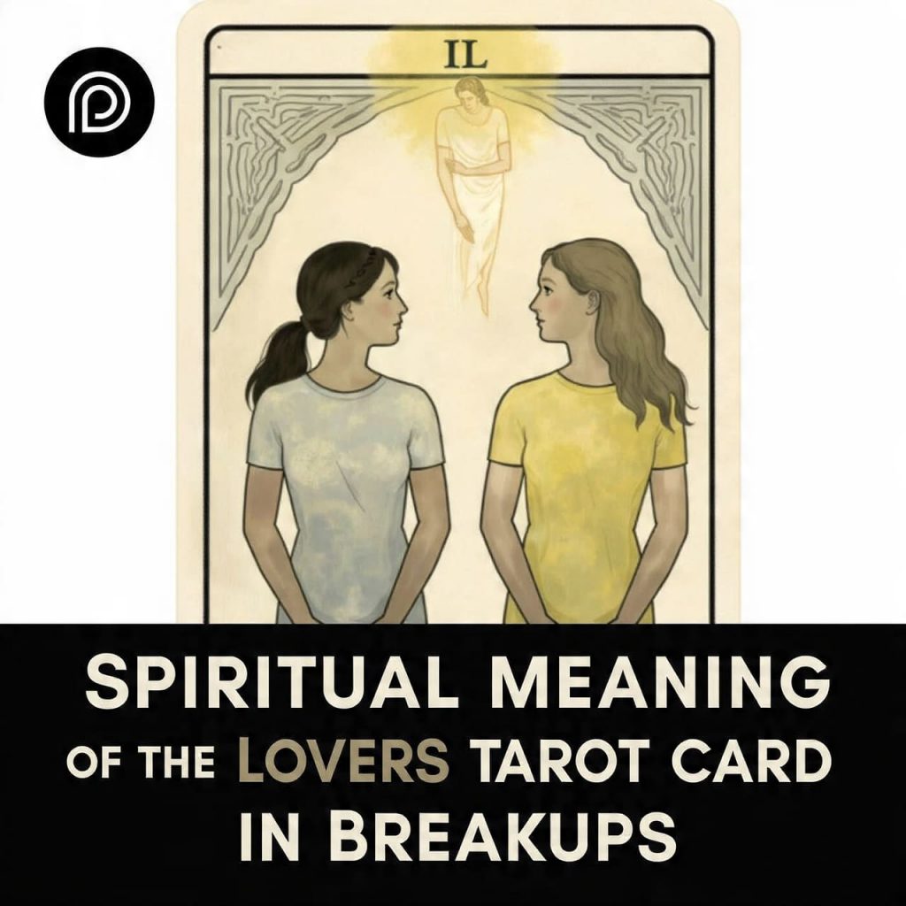 Spiritual meaning of the Lovers tarot card in breakups