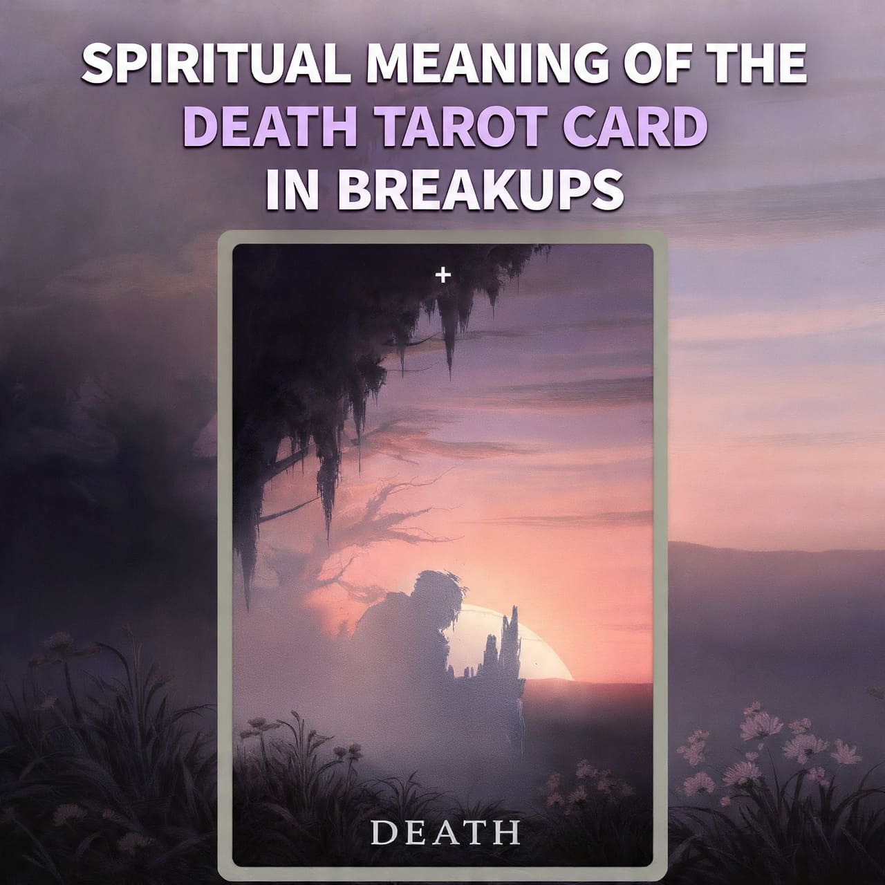 Spiritual meaning of the Death tarot card in breakups