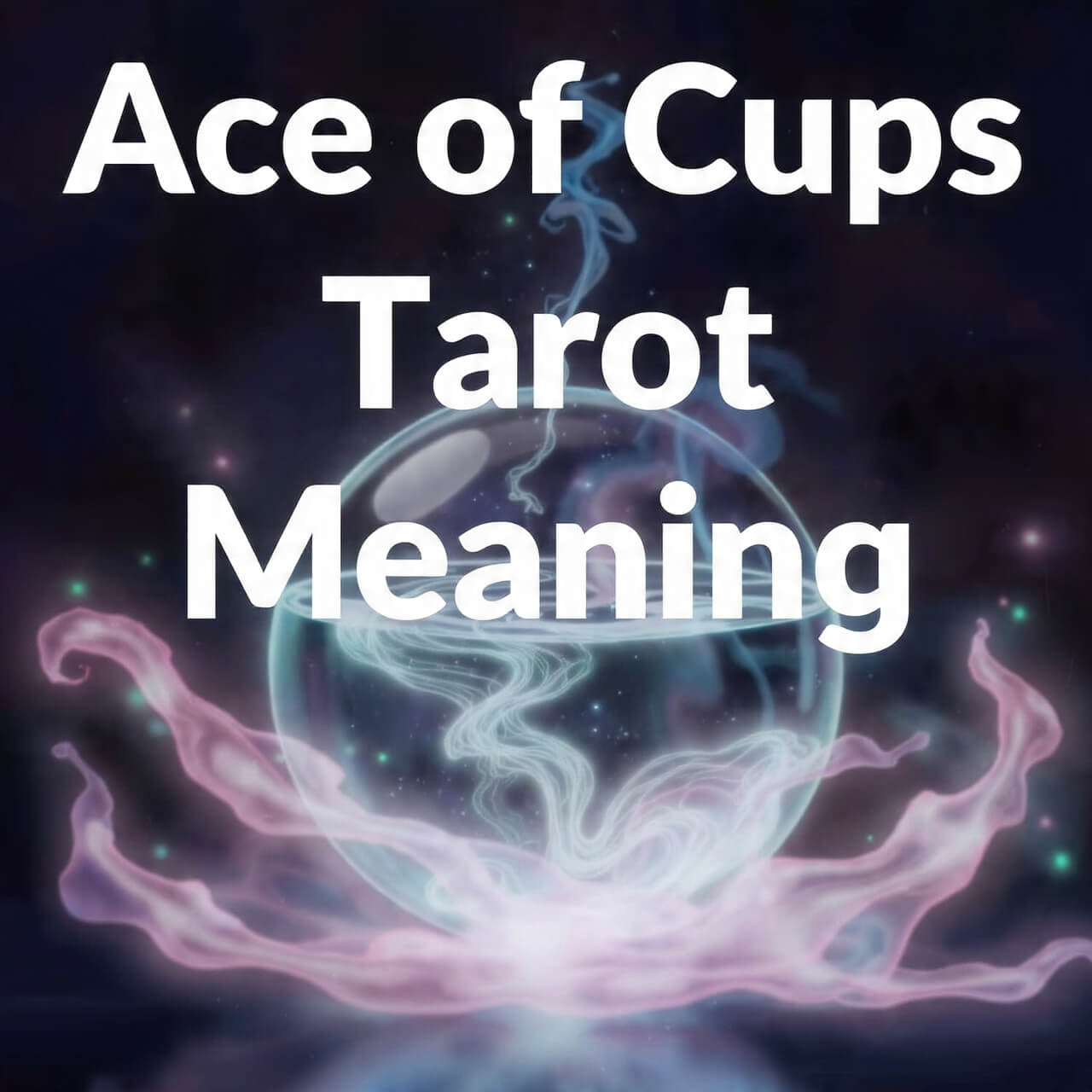 Ace of Cups Tarot Meaning