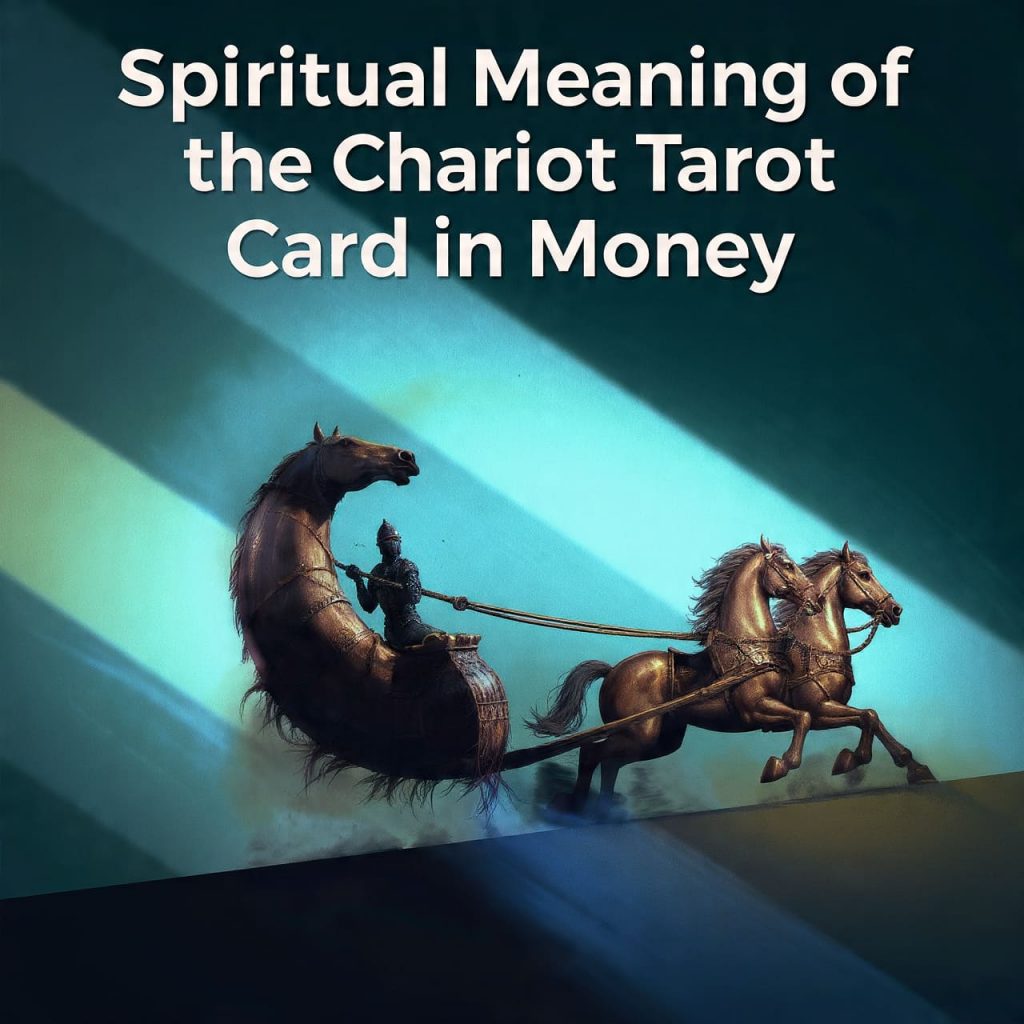 Spiritual meaning of the Chariot tarot card in money