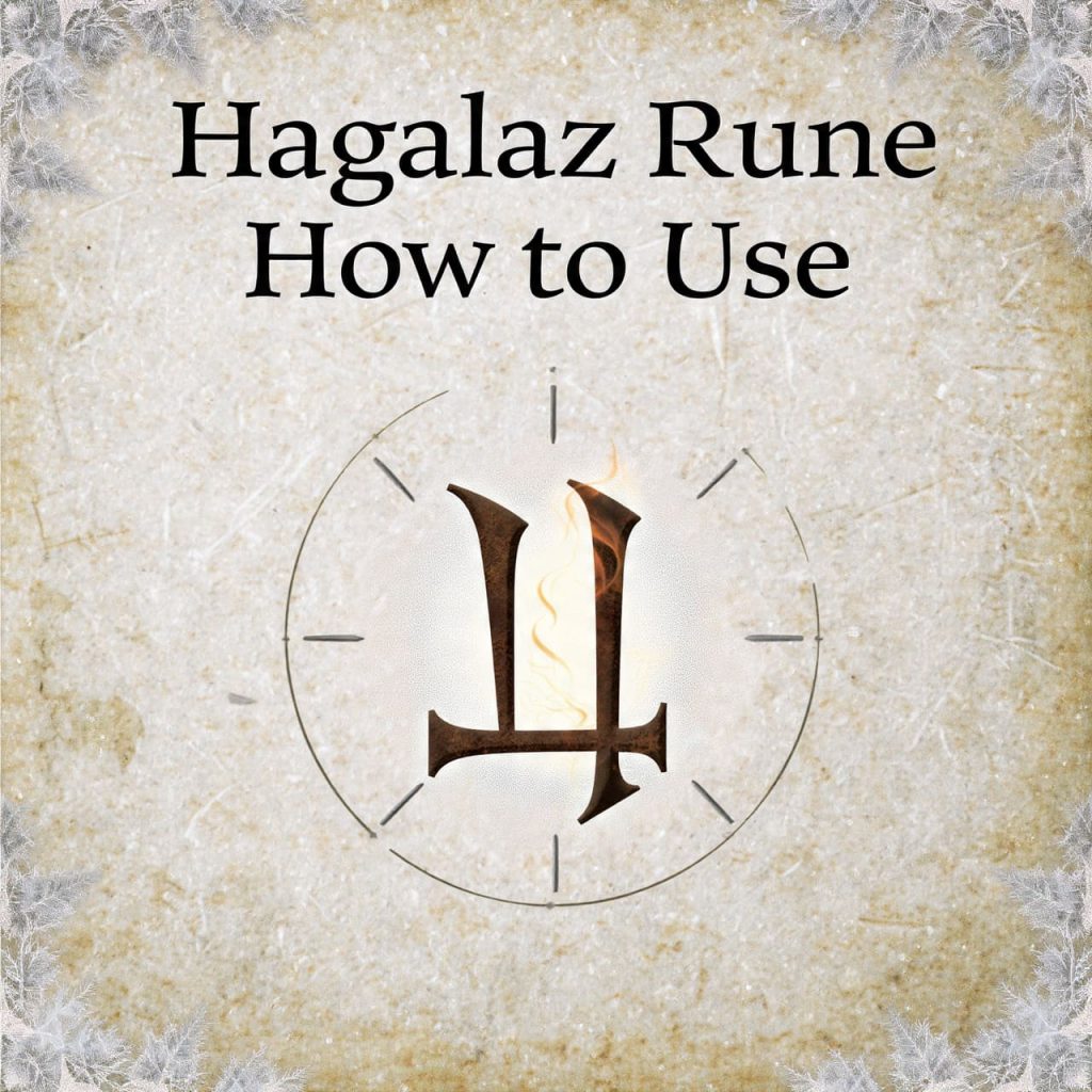 Hagalaz Rune How to Use