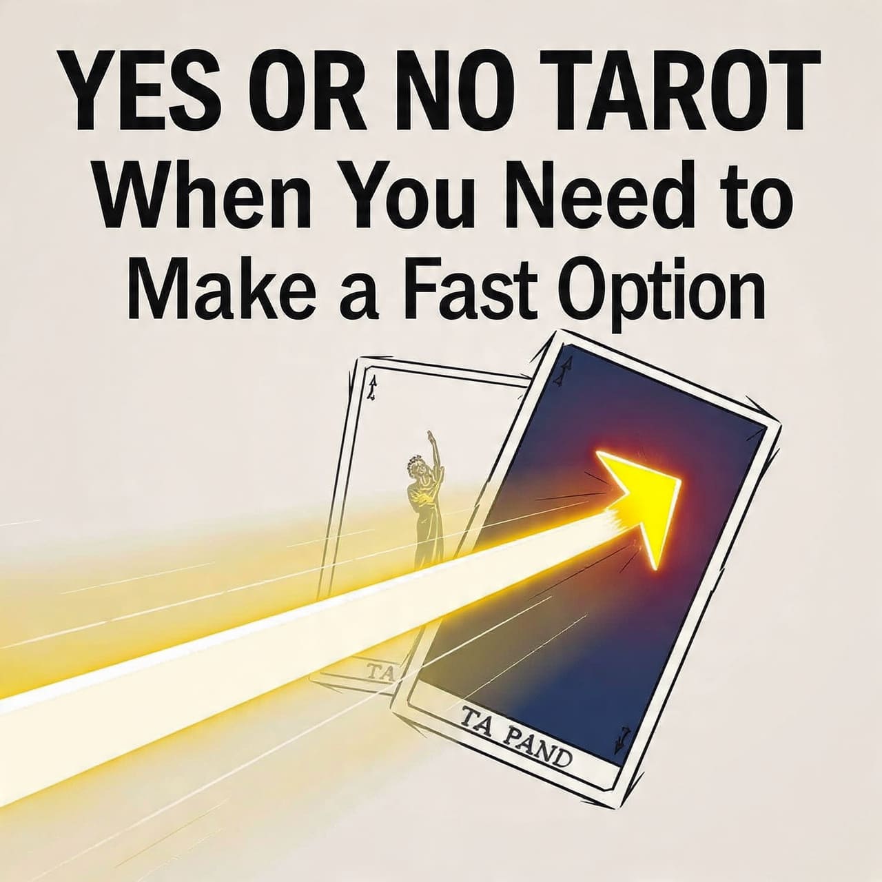 Yes or No Tarot when you need to make a fast Option