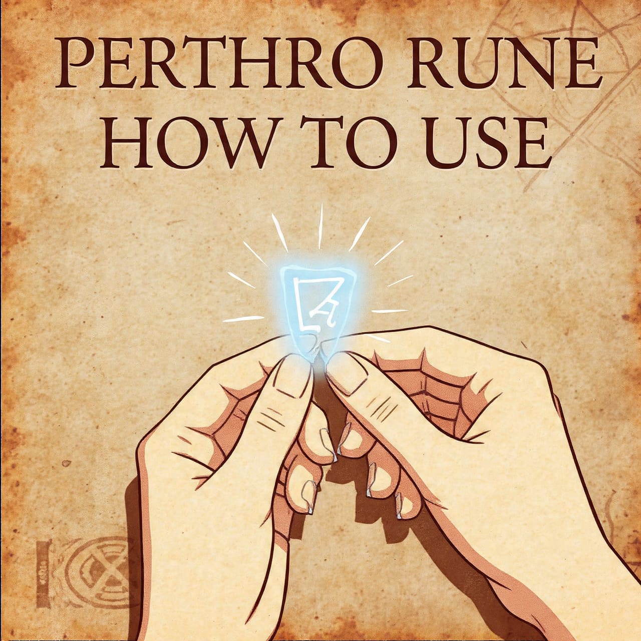 Perthro Rune How to Use