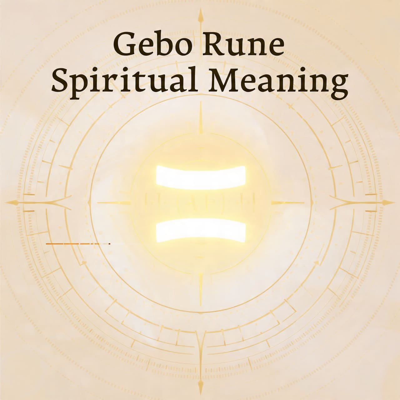 Gebo Rune Spiritual Meaning