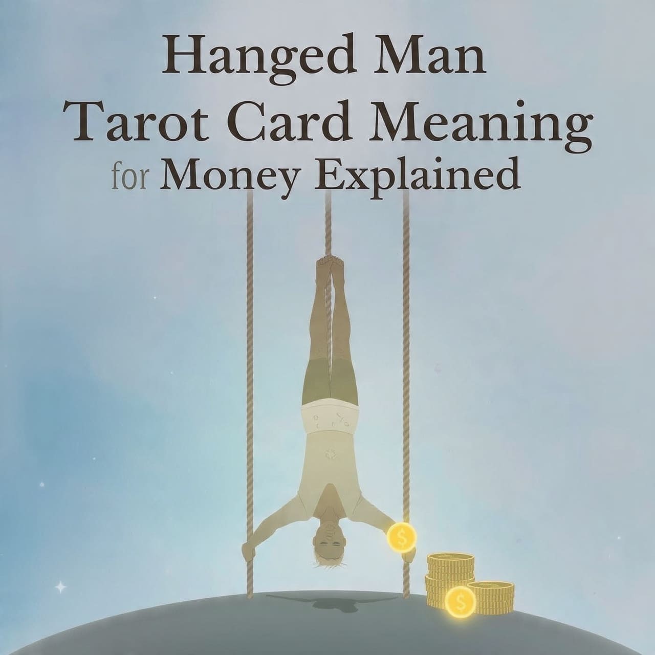Hanged Man tarot card meaning for money explained