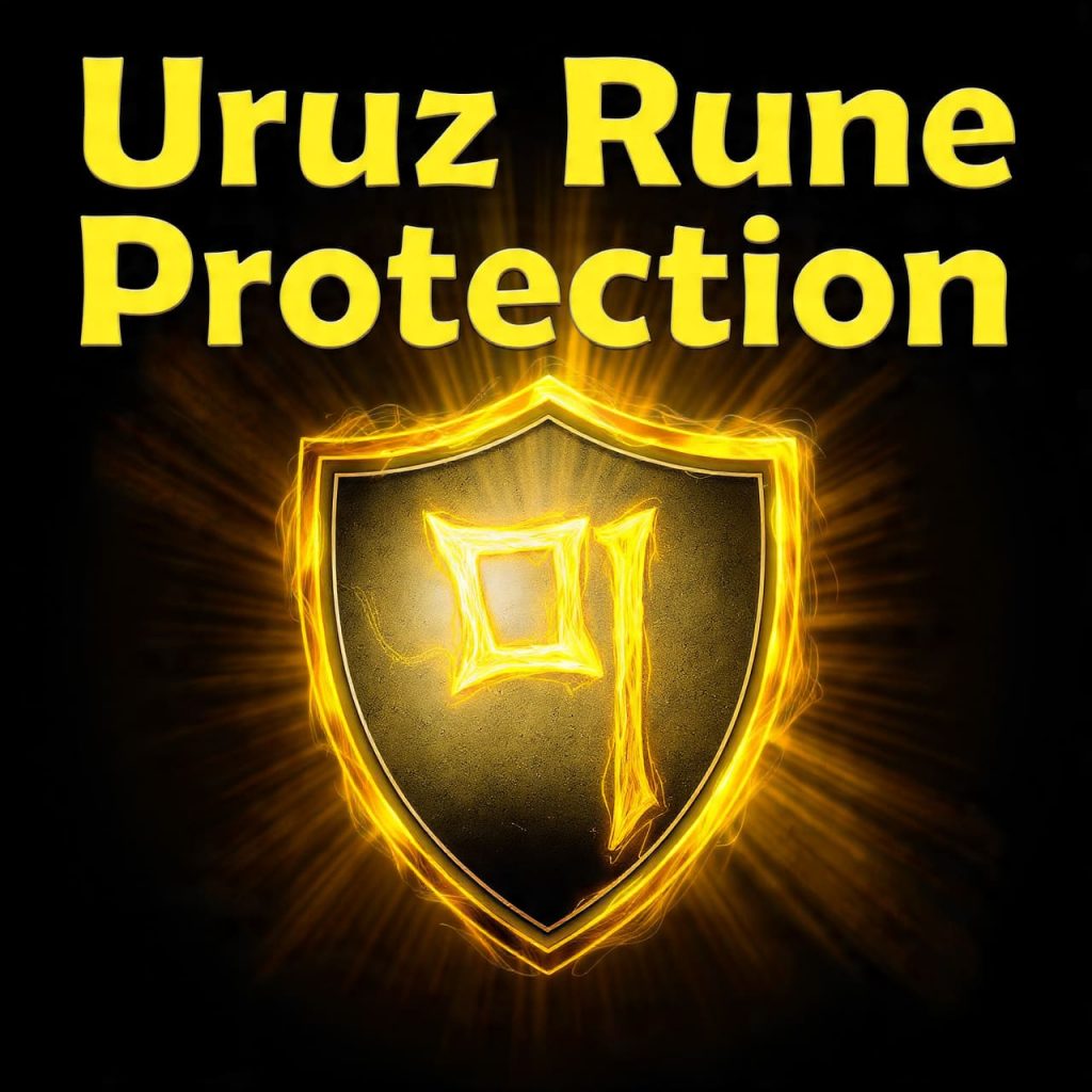 Uruz rune protection