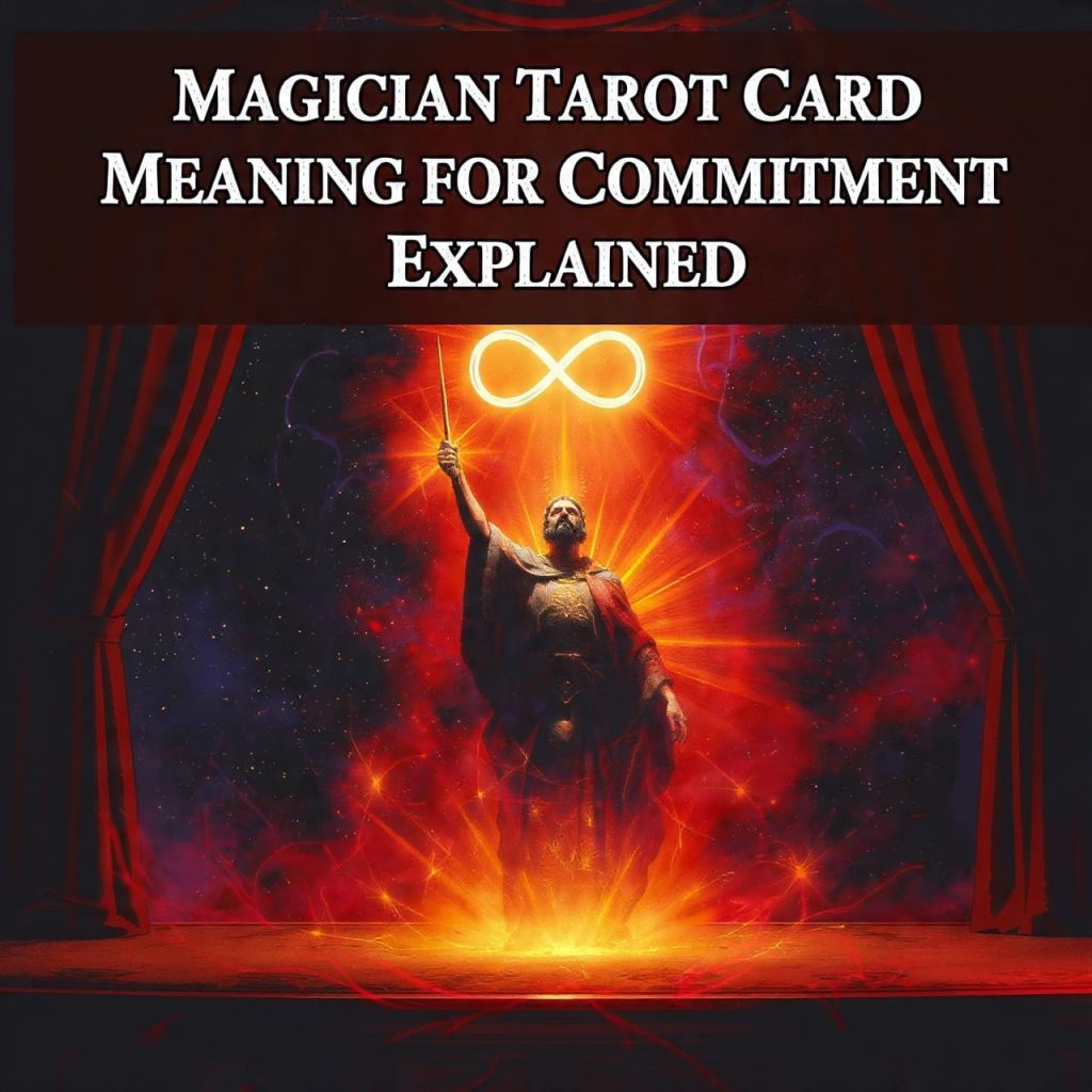 Magician tarot card meaning for commitment explained