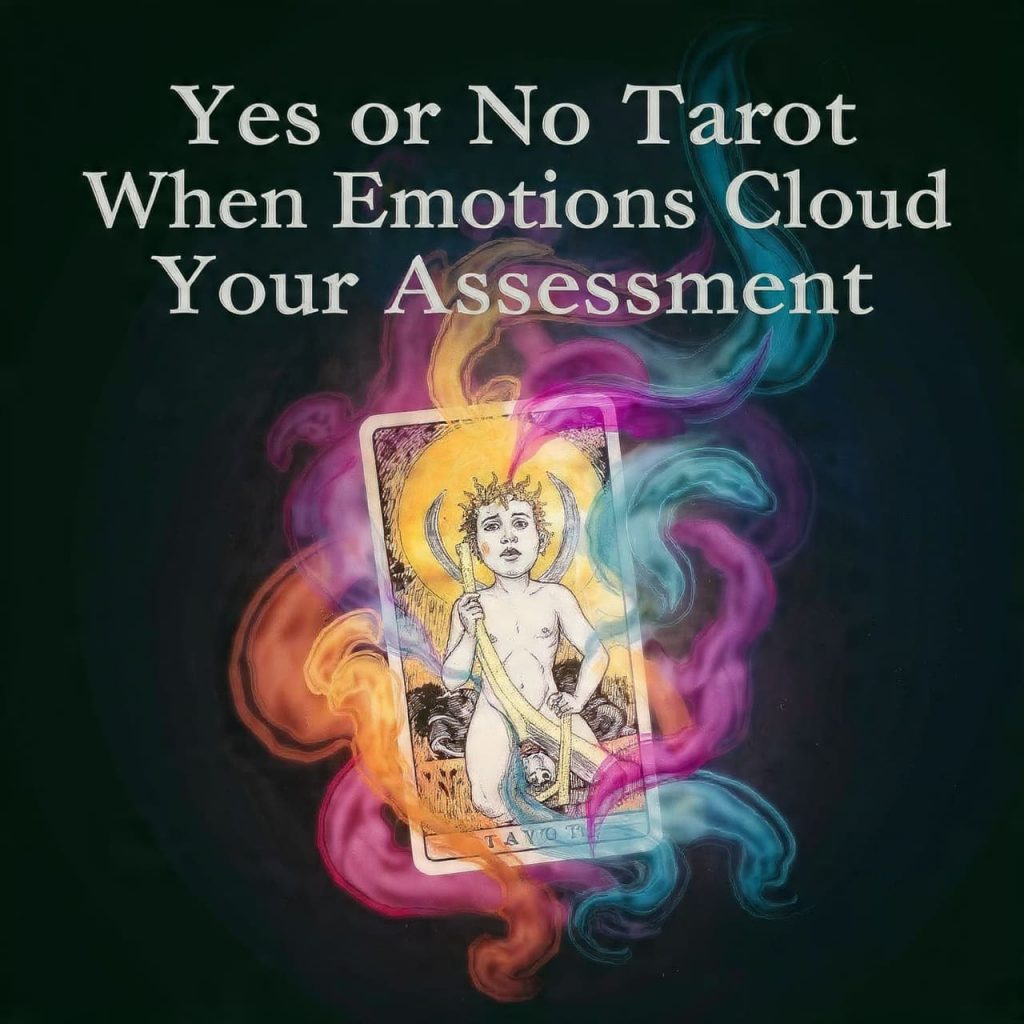 Yes or No Tarot when emotions cloud your Assessment