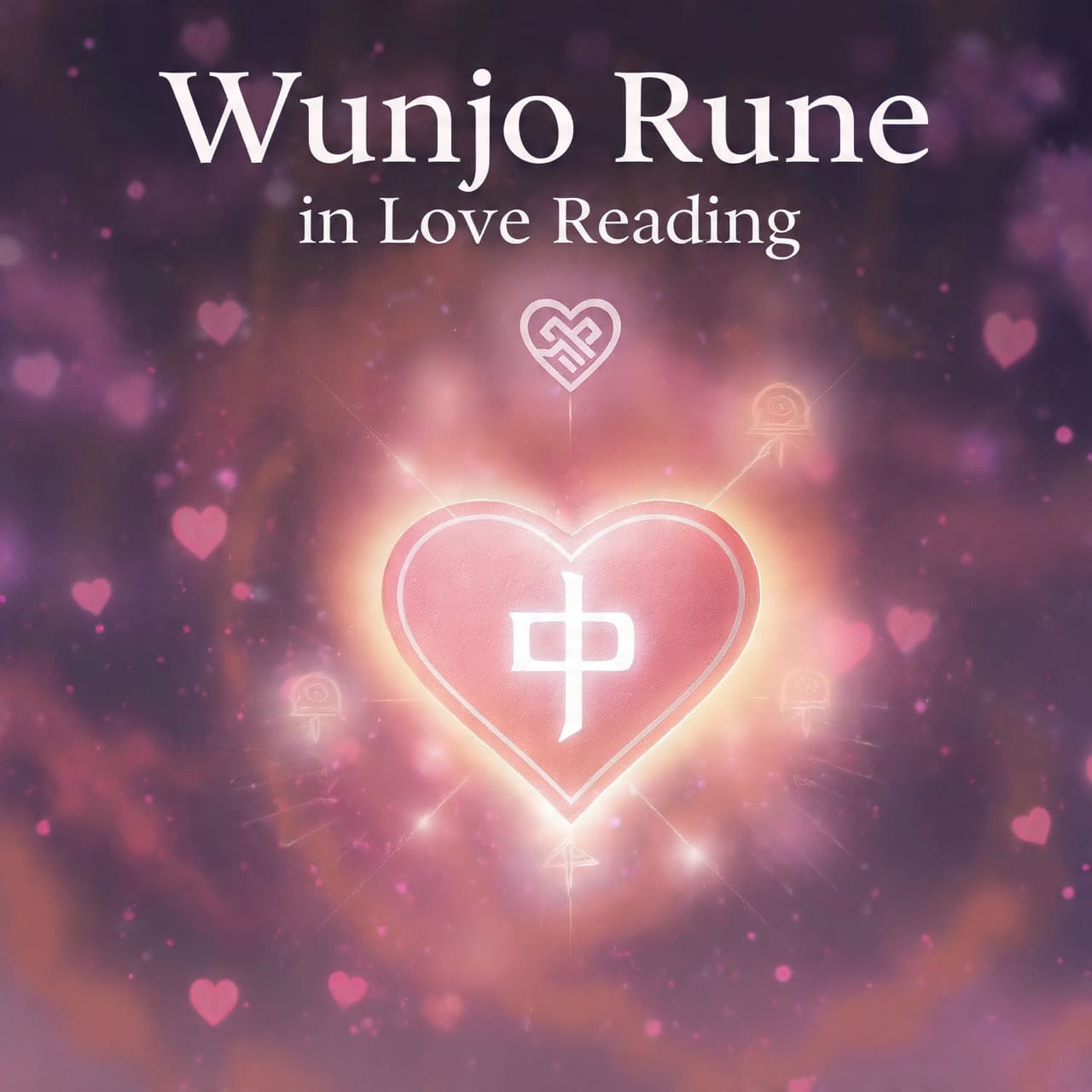 Wunjo Rune in Love Reading