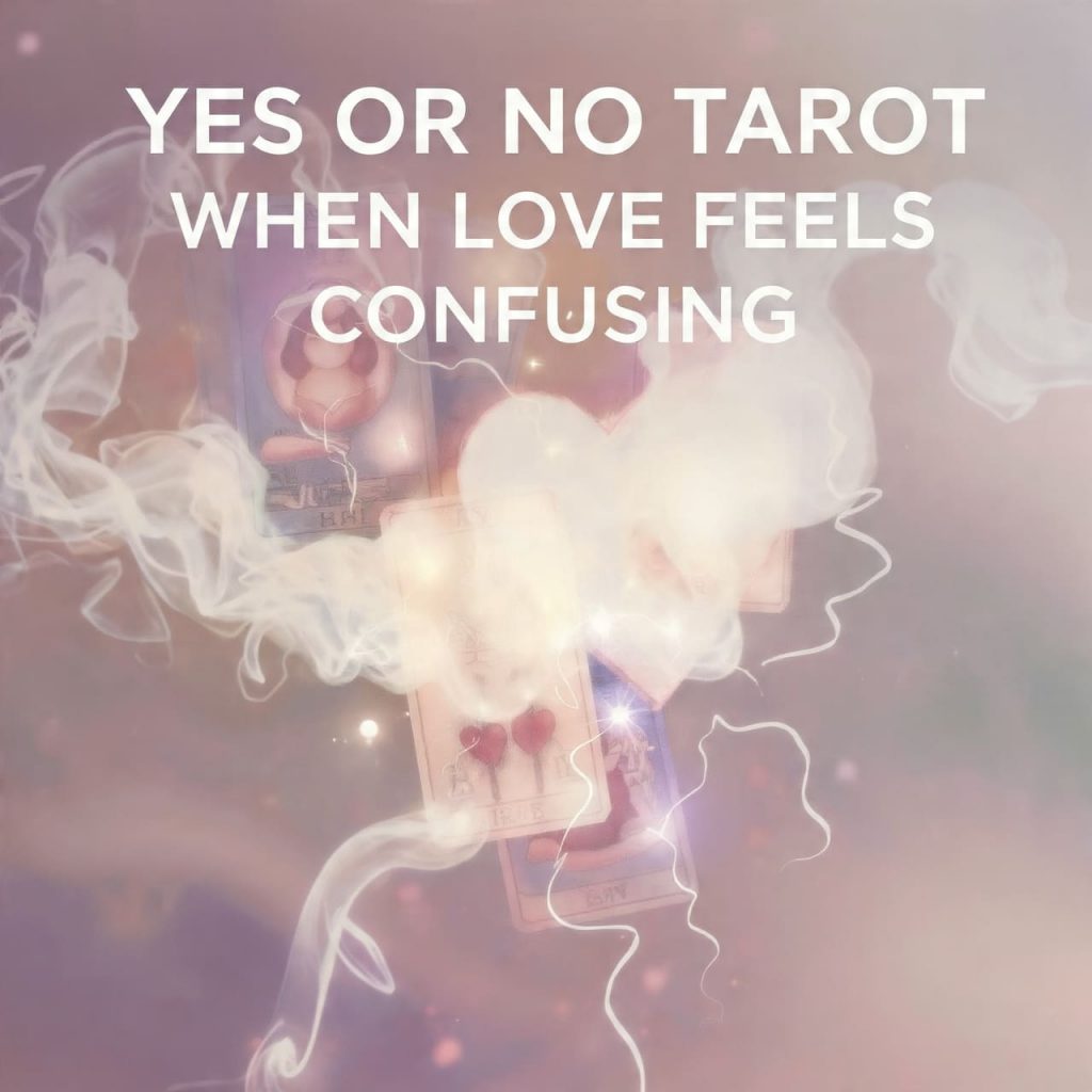 Yes or No Tarot when love feels confusing
